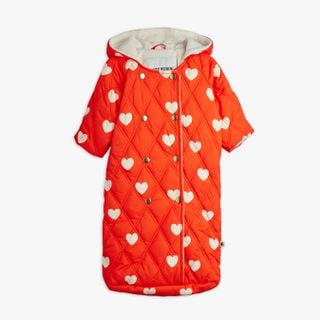 Hearts Quilted Stroller Bag