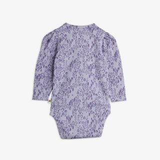 Mini Leopard Puff Sleeve Bodysuit