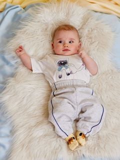 Plain Piping Sweatpants