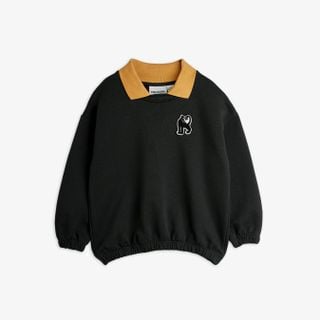Panther Patch Collar Sweatshirt