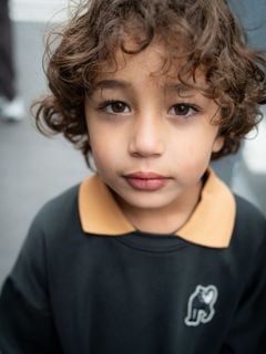 Panther Patch Collar Sweatshirt