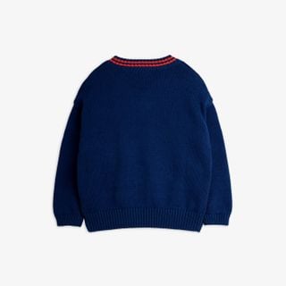 E.T. Intarsia V-Neck Sweater