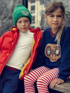 E.T. Intarsia V-Neck Sweater