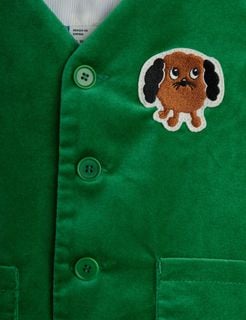 Doggie Patch Velvet Waistcoat