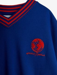 Striped Rib Earth Sweatshirt