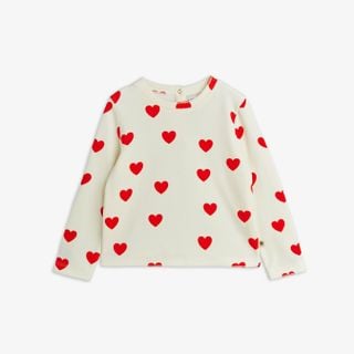 Hearts Velour Top
