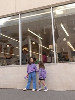 Polka Dots Flared Trousers