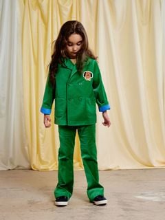 Doggie Patch Velvet Flared Trousers