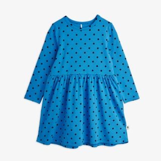 Polka Dots Long Sleeve Dress