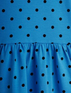 Polka Dots Long Sleeve Dress