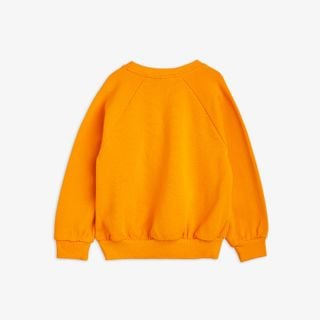 Orange sweatshirt, back.