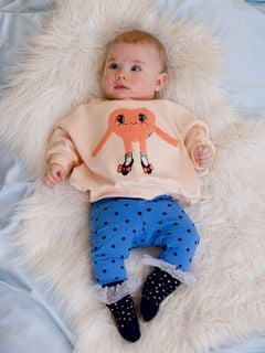 Polka Dot Frill Socks