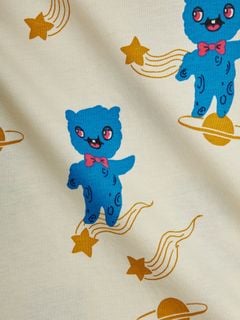 Aliens Print T-Shirt