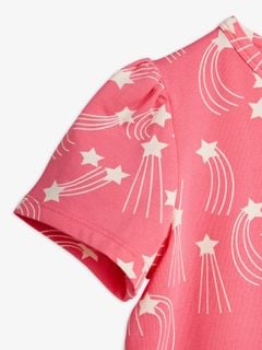 Starfall Print Puff Sleeve Top