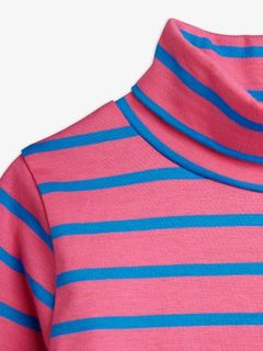 Stripe Turtleneck Top
