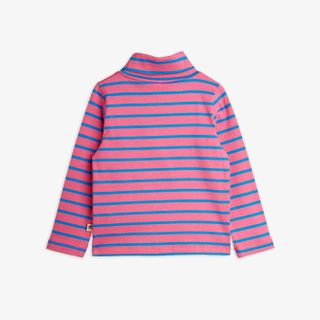 Stripe Turtleneck Top