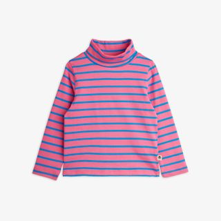 Stripe Turtleneck Top