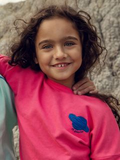 Planet Embroidered Sweatshirt