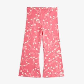 Starfall Print Flared Trousers