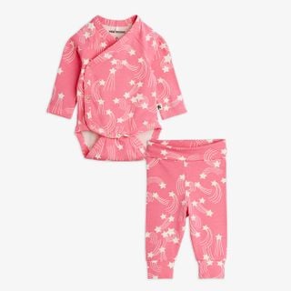 Starfall Print Baby Set