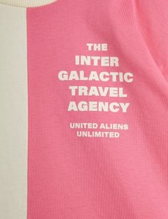 Travel Agency Split Color T-Shirt