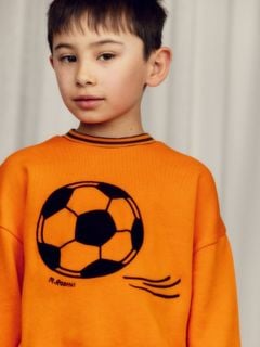 Football chenille sweatshirt