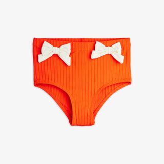 High Waisted Bow Swim Pants