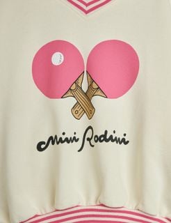 Table Tennis Striped Rib Sweatshirt