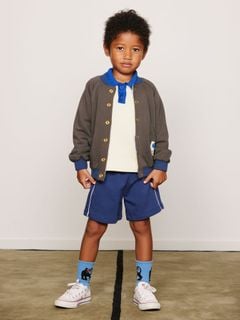 Plain Piping Sweatshorts