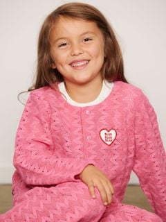 Lace Patch Cardigan