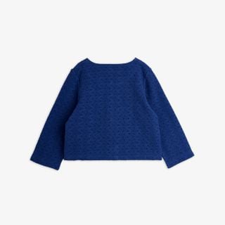 Lace patch cardigan