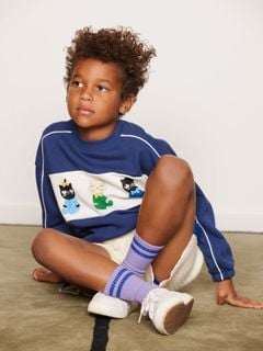 Minibabies Panel Sweatshirt