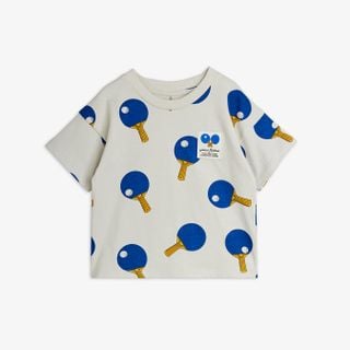 Table Tennis Print T-Shirt
