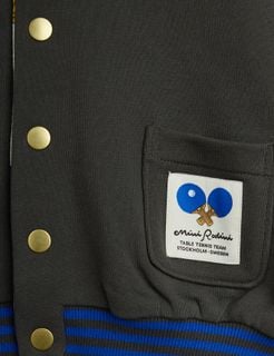 Table Tennis Reversible Baseball Cardigan
