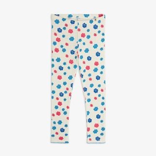 Flowers Pointelle Leggings