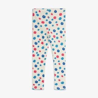 Flowers Pointelle Leggings