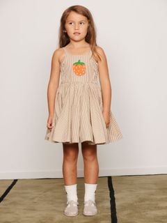 Poplin Woven Smock Dress