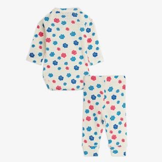 Flowers Pointelle Baby Set