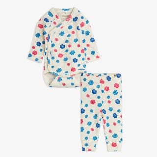 Flowers Pointelle Baby Set
