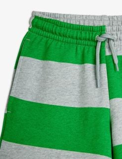 Block Stripe Pocket Sweatshorts