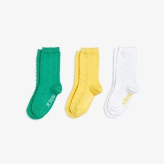 Pointelle socks 3-pack