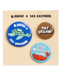 Sea Shepherd pins