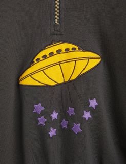 Ufo halfzip sweatshirt