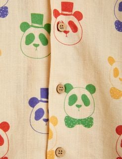 Panda woven shirt