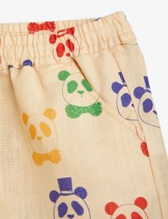 Panda woven shorts