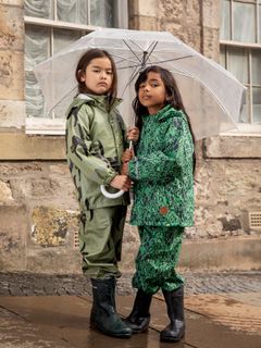 Edelweiss Rain Trousers Green