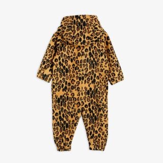 Leopard Fleece Onesie