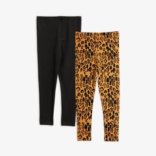 2-pack Basic Leopard Leggings