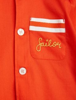 Sailor Woven Shirt Red