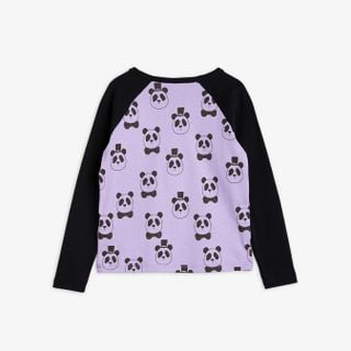 Panda Raglan Long Sleeve T-shirt